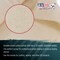 U.S. Art Supply 10-Ounce Unprimed Canvas Roll, 63" Wide x 18' Long (6 Yards) - 100% Cotton, Woven, Acid-Free - Unstretched Canvas Rolls for Painting, Murals, & DIY Crafts